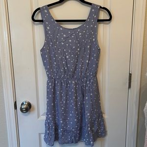 Girls Star Pattern Dress